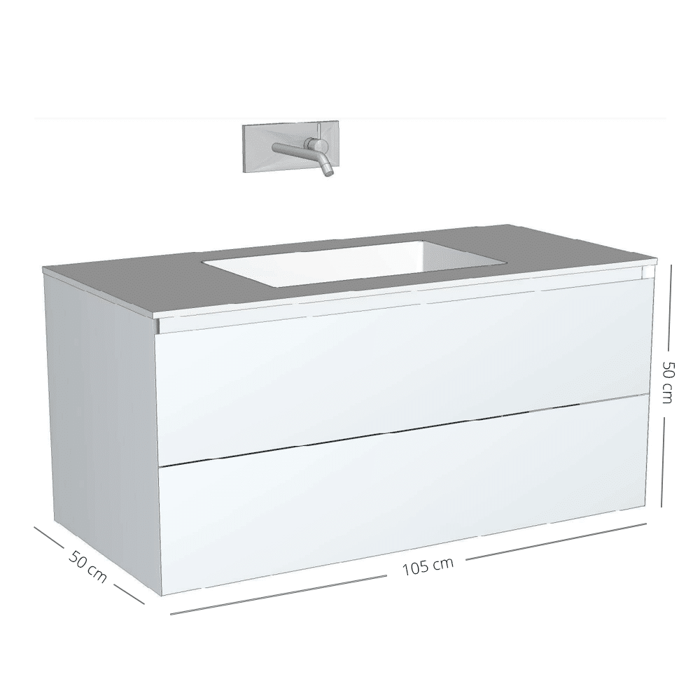 ENZO Antico, røget eg badmøbel