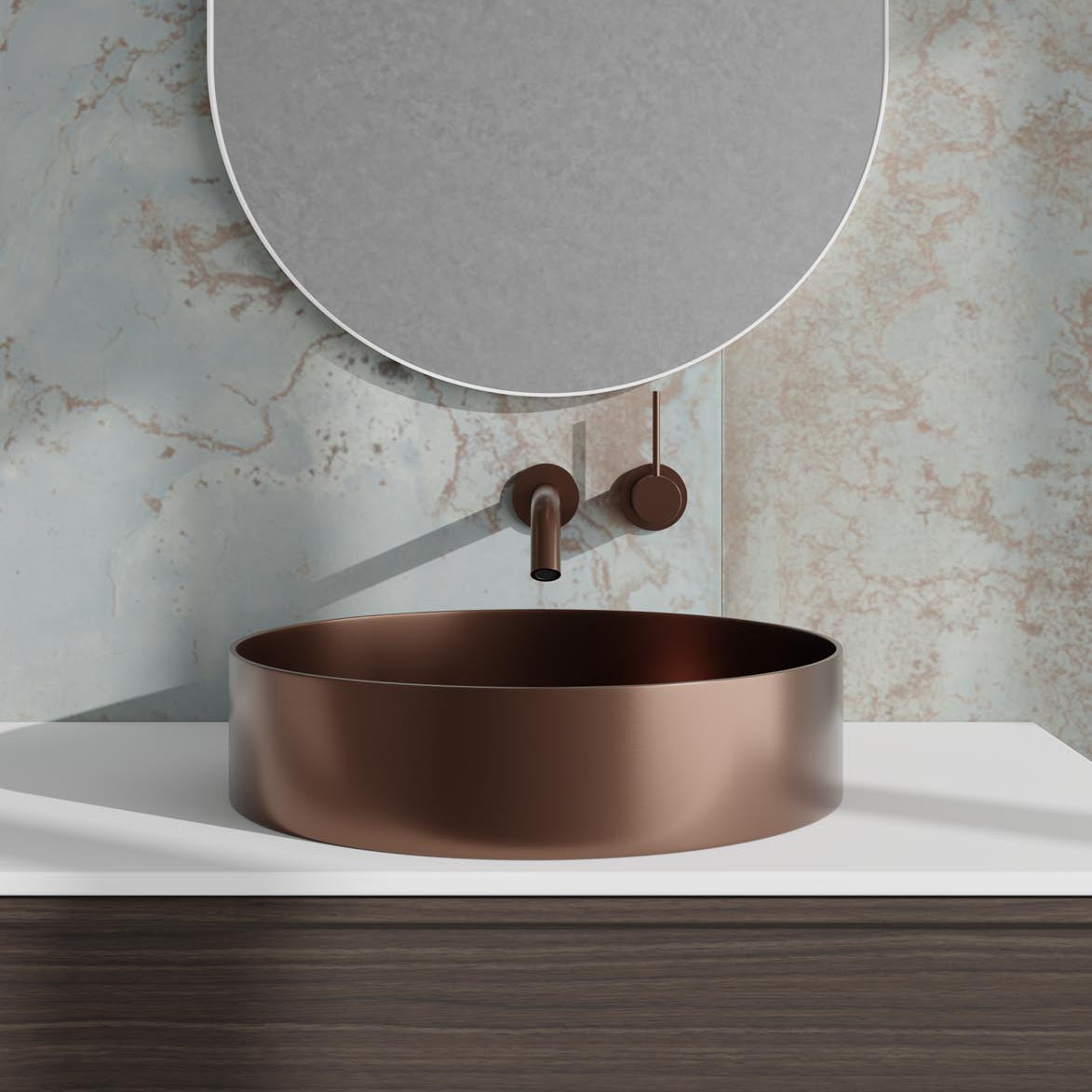 Scandtap Steel Rare R fritstående håndvask