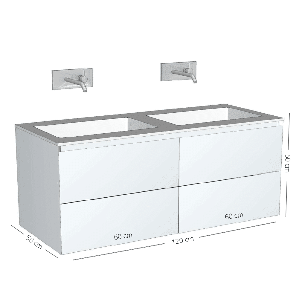 ENZO Antico, røget eg badmøbel