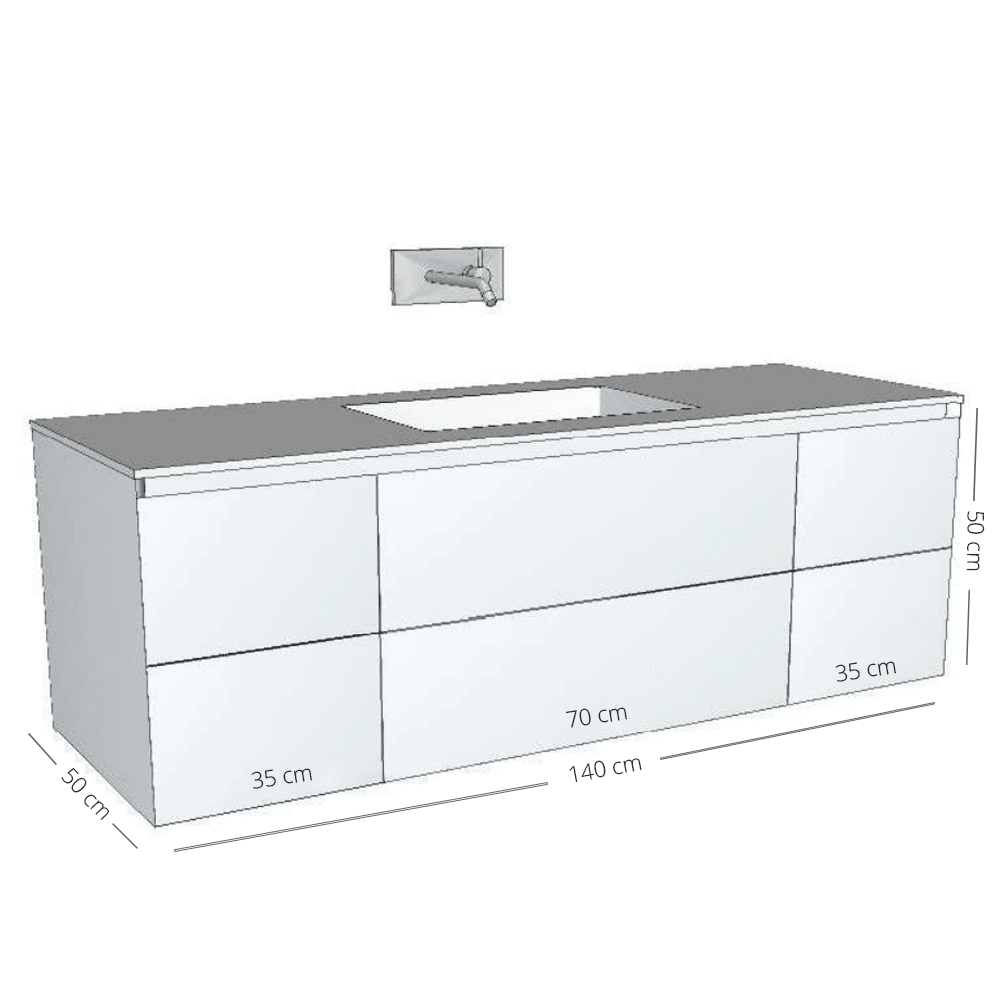 ENZO Antico, røget eg badmøbel