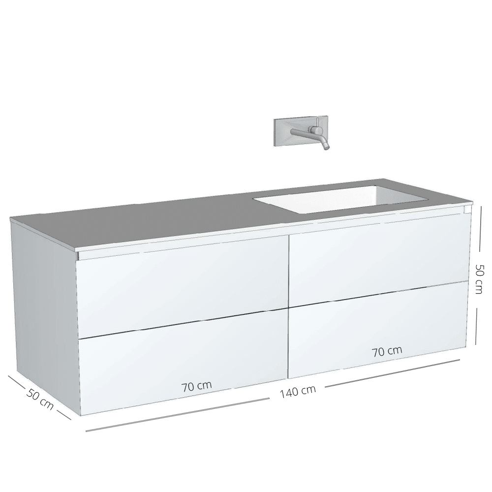 ENZO Antico, røget eg badmøbel