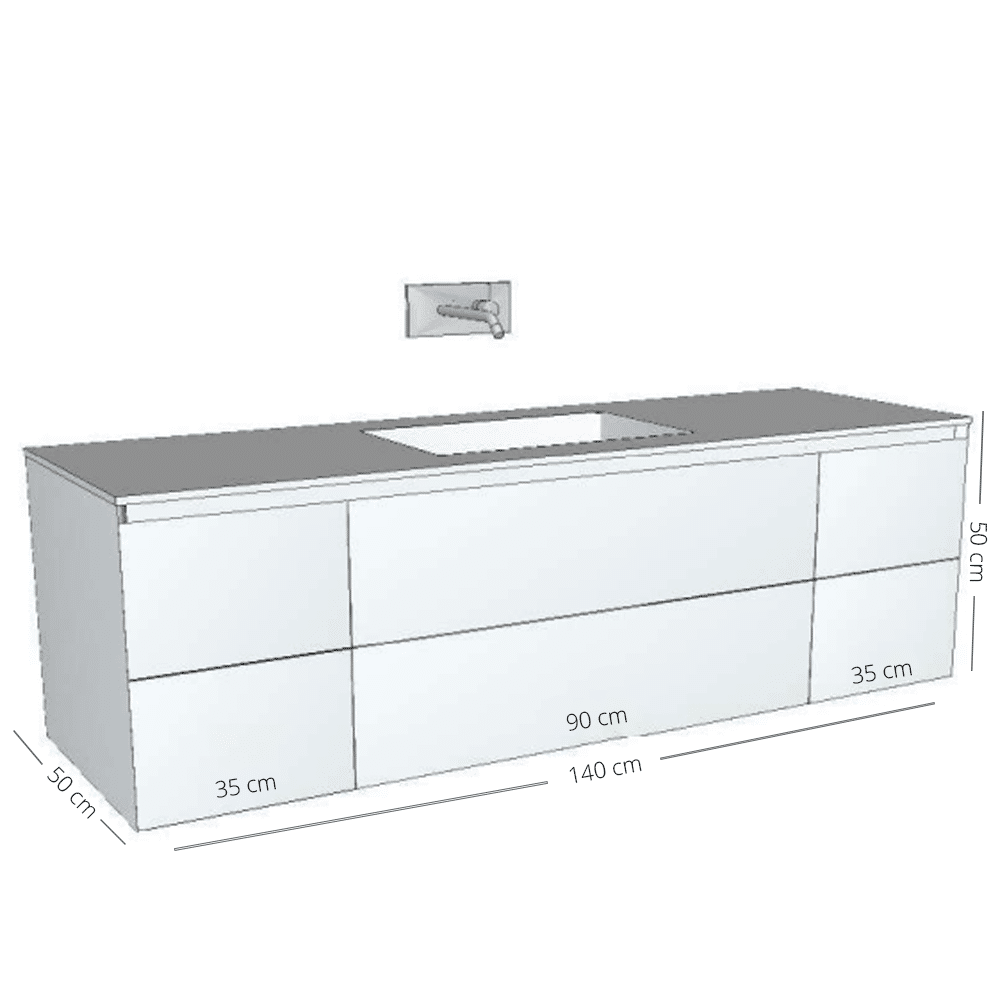 ENZO Antico, røget eg badmøbel