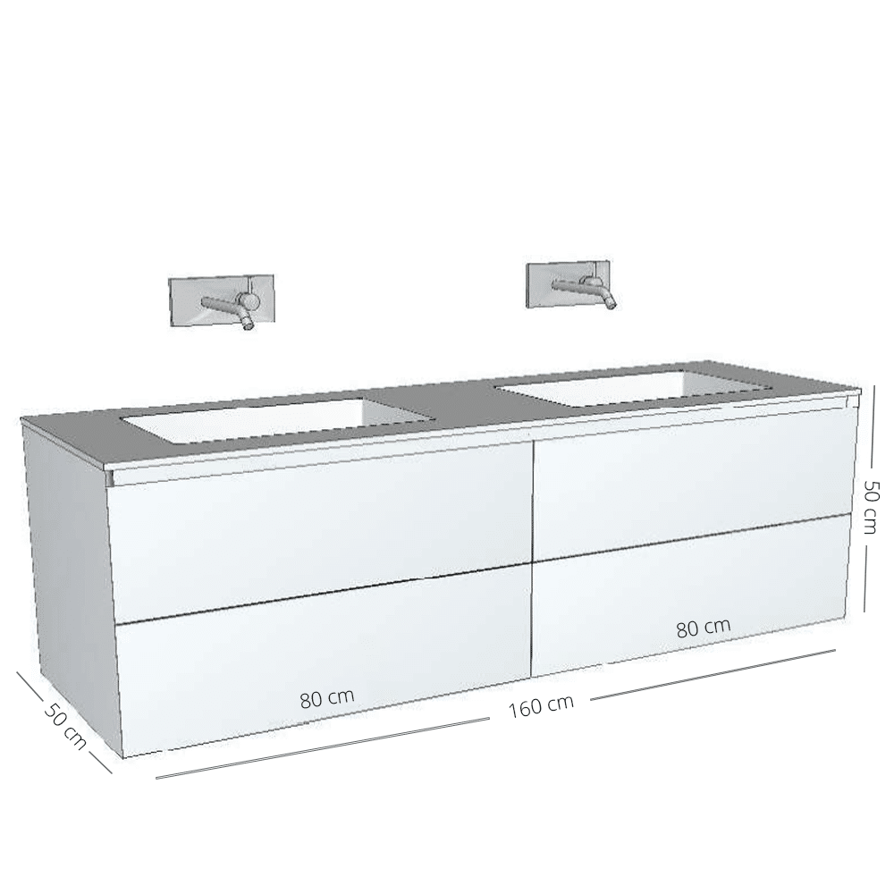 ENZO Antico, røget eg badmøbel