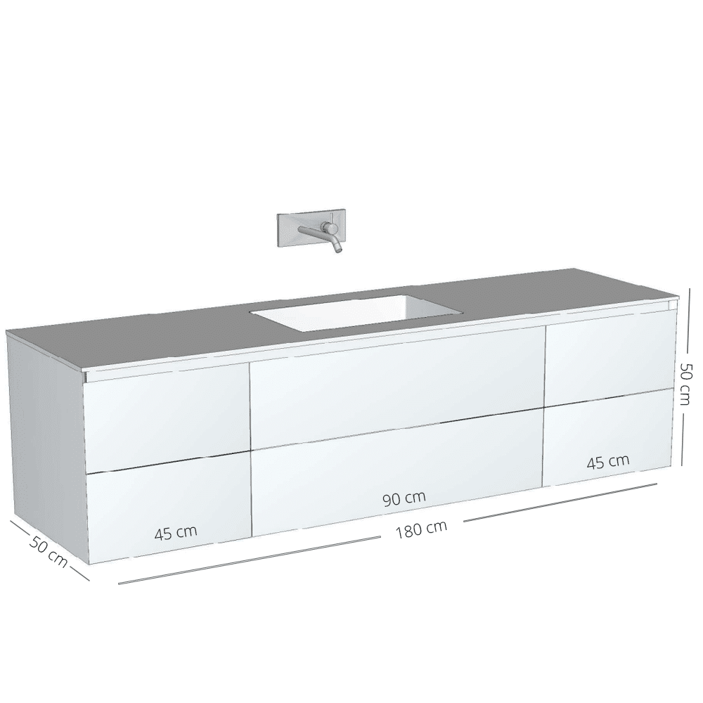 ENZO Antico, røget eg badmøbel