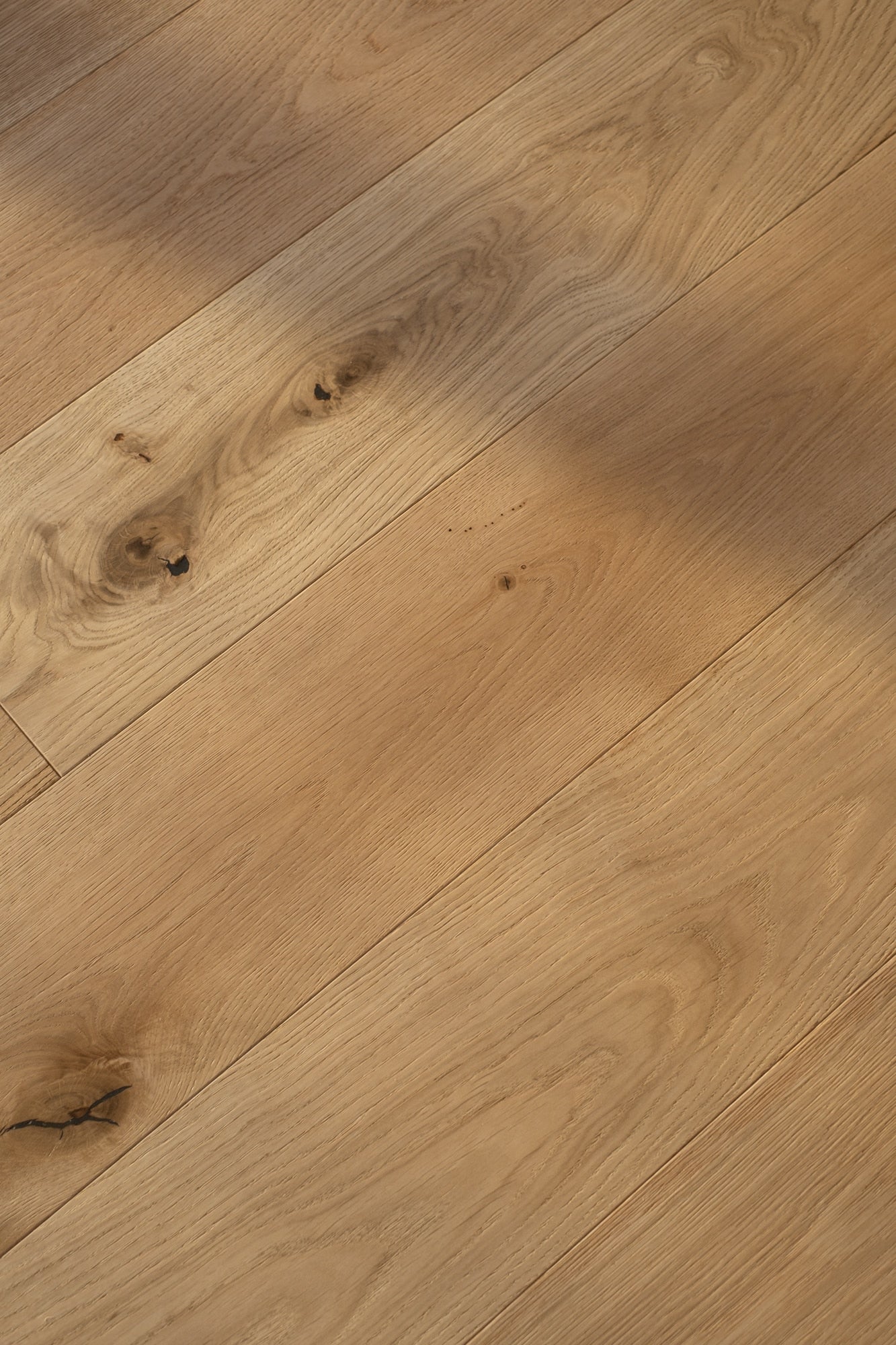 Eksklusiv Eg Plankegulv RUSTIK, Mat lak