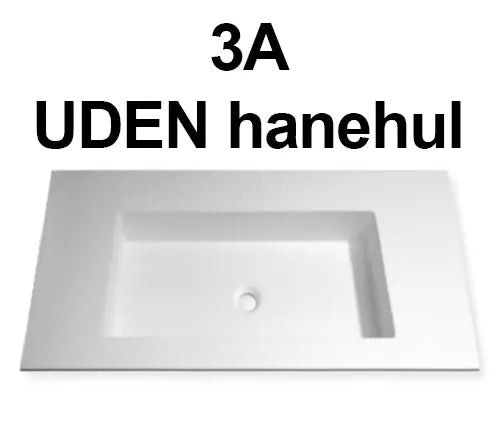 Nr.4952 Snedker badmøbler 120 cm x Dybde 40cm / VENSTRE