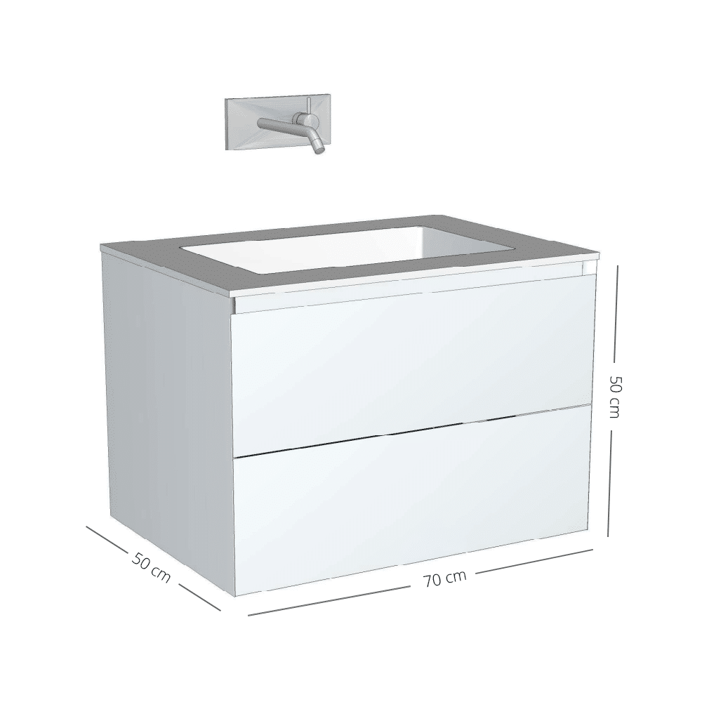 ENZO Antico, røget eg badmøbel