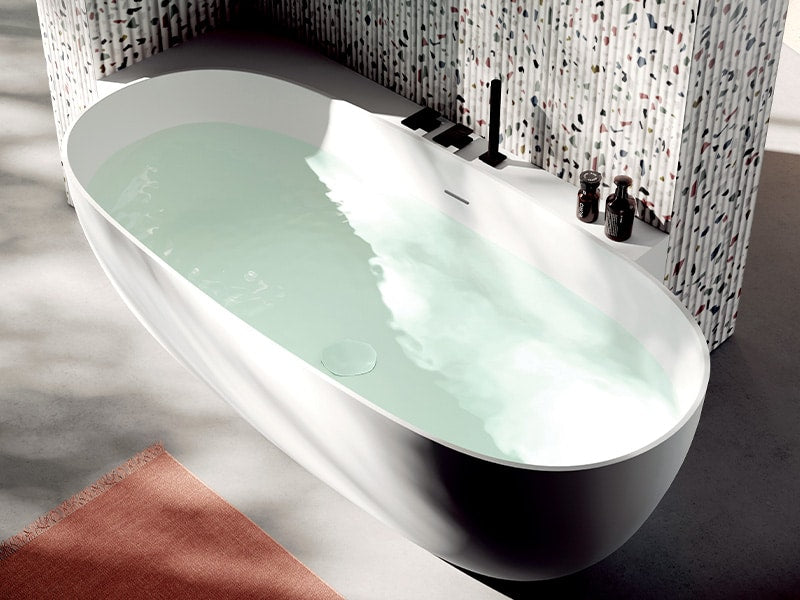 Alessa panelled - Hjørne badekar