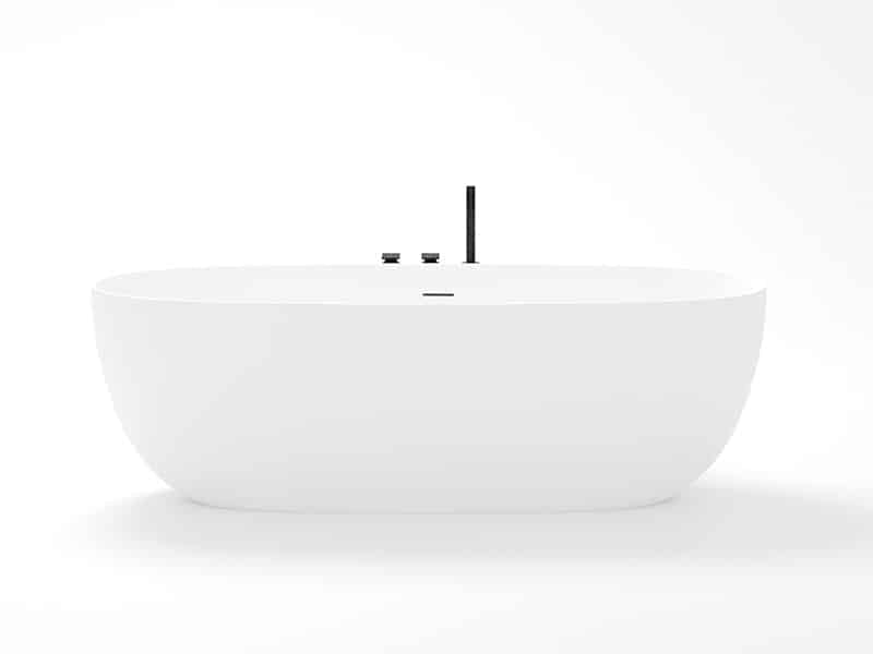 Alessa panelled - On wall badekar