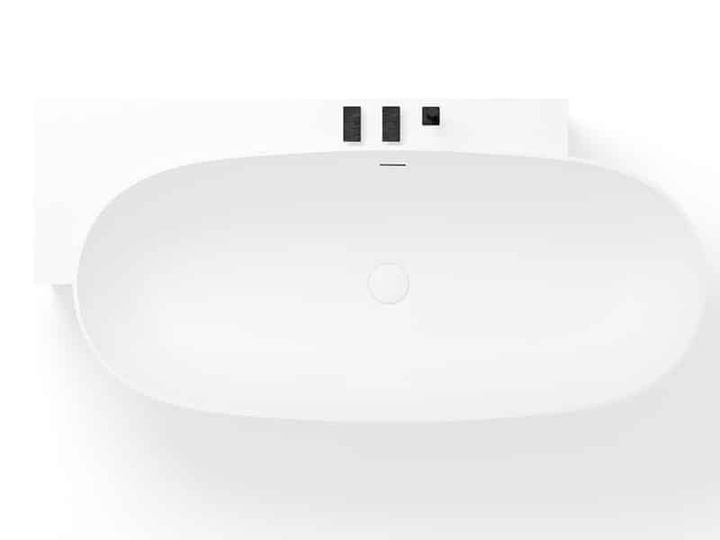 Alessa panelled - Hjørne badekar