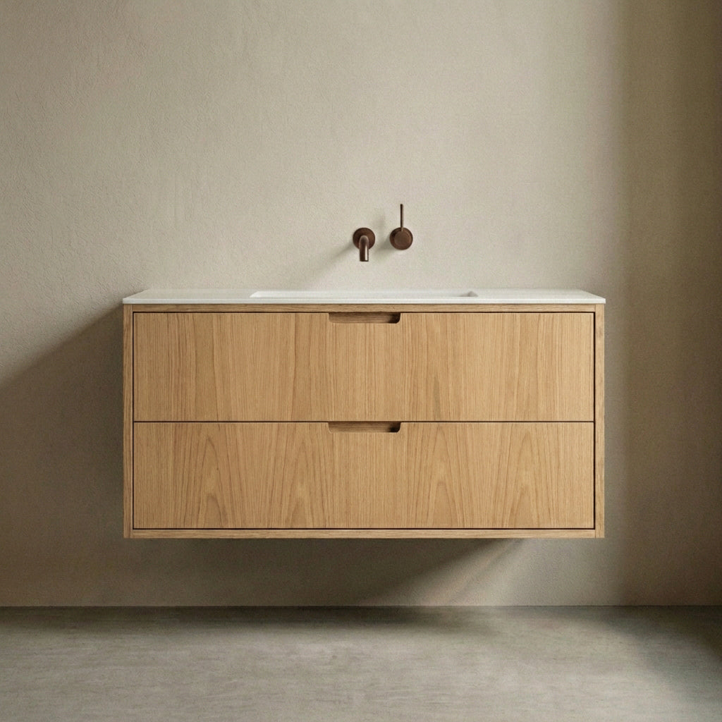 ALMA 3903 Snedker Badmøbel - Lys - 120 x 50 cm