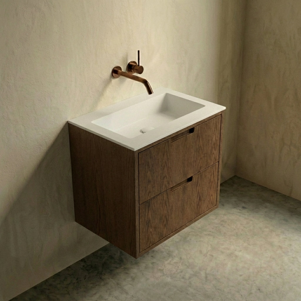 ALMA 3931 Snedker Badmøbel - Mørk - 60 x 40 cm - LIMITED EDITION