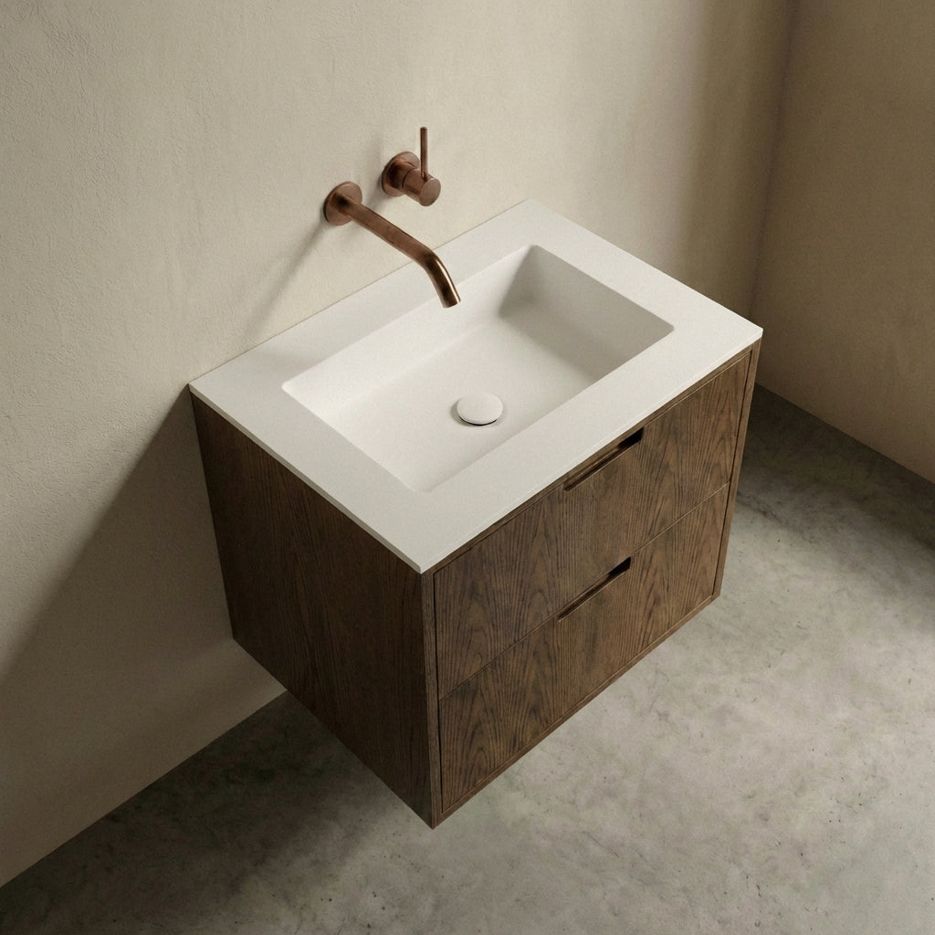 ALMA 3901 Snedker Badmøbel - Mørk - 70 x 50 cm - LIMITED EDITION