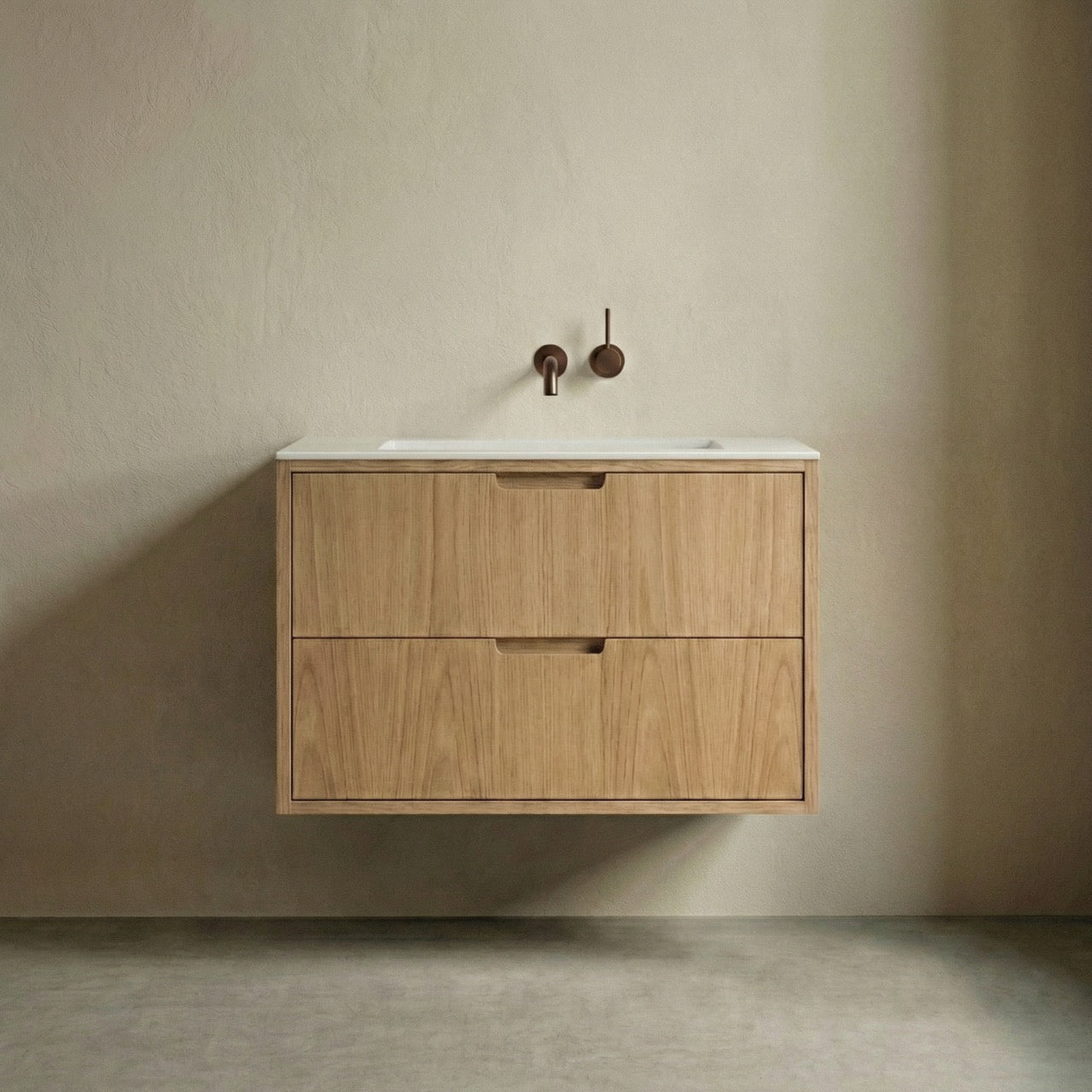 ALMA 3901 Snedker Badmøbel - Lys - 70 x 50 cm