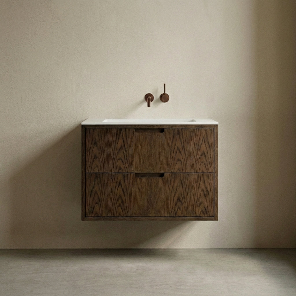 ALMA 3901 Snedker Badmøbel - Mørk - 70 x 50 cm - LIMITED EDITION