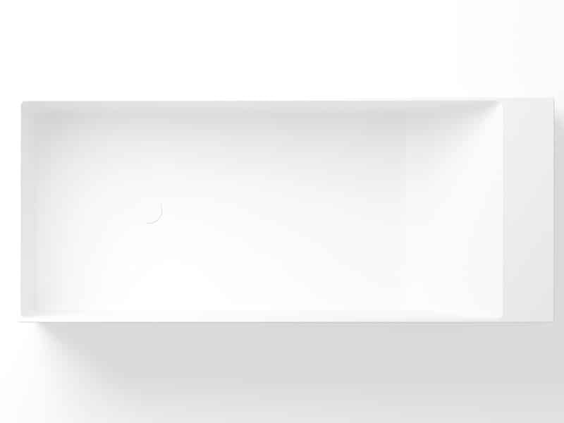 Bari - On wall badekar - 155×65