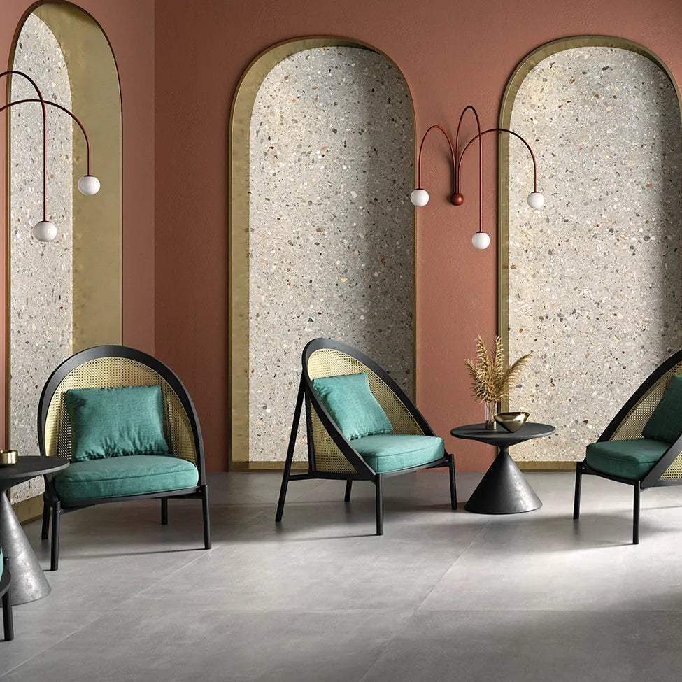 Dox flisen i farven Grey