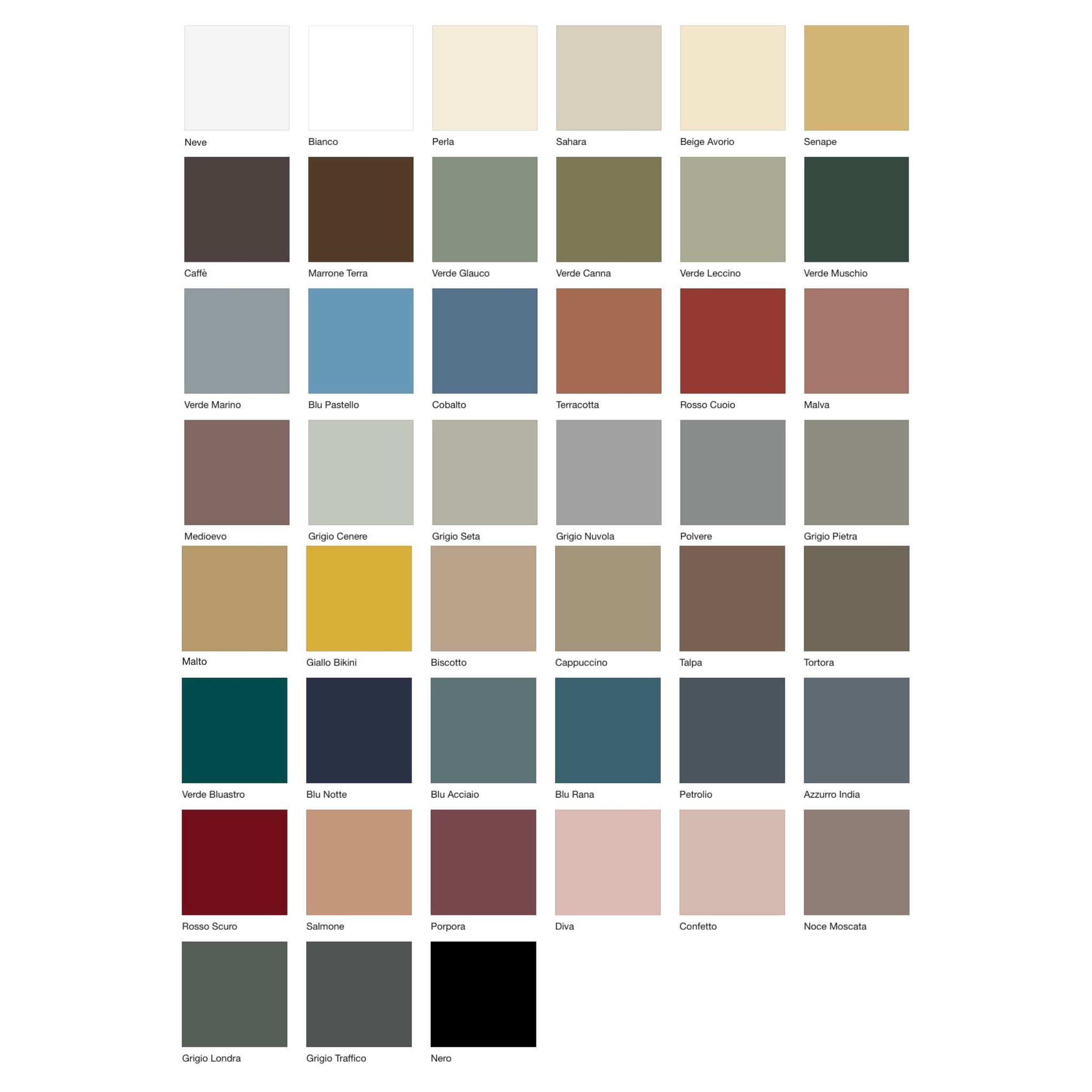 Milano 60 cm - Med opbevaringsrum og 45 forskellige farver