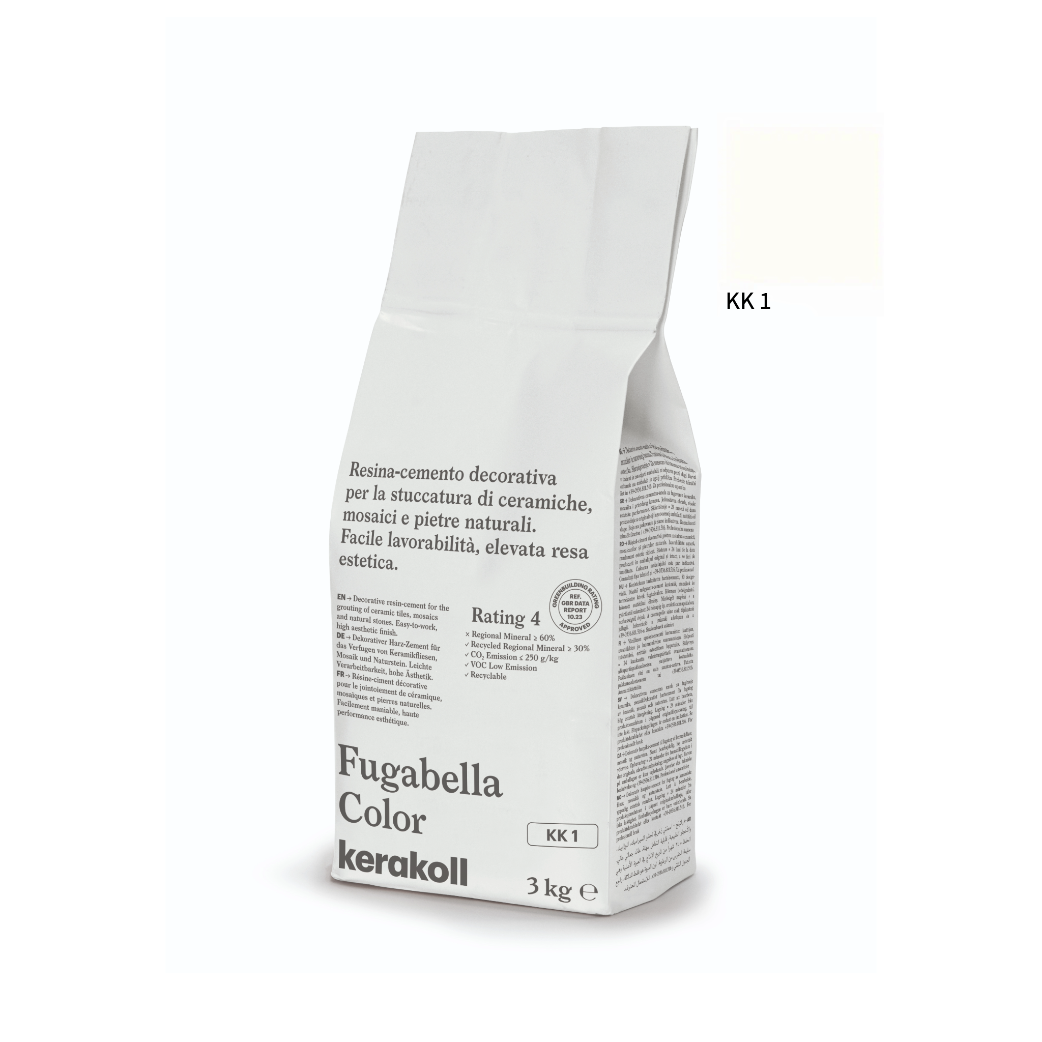 Kerakoll Fugabella Color cementfuge - 50 farver