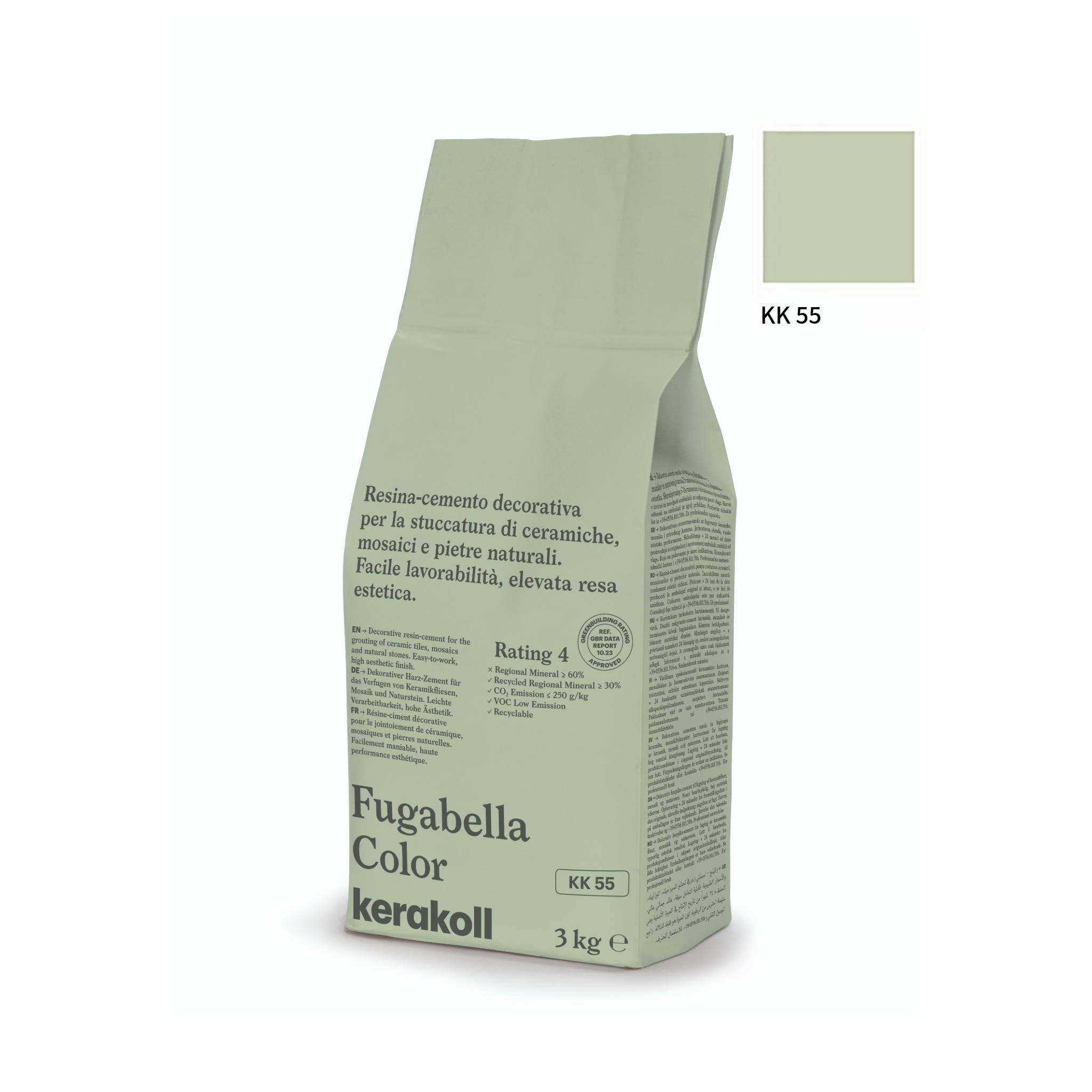 Kerakoll Fugabella Color cementfuge - 50 farver