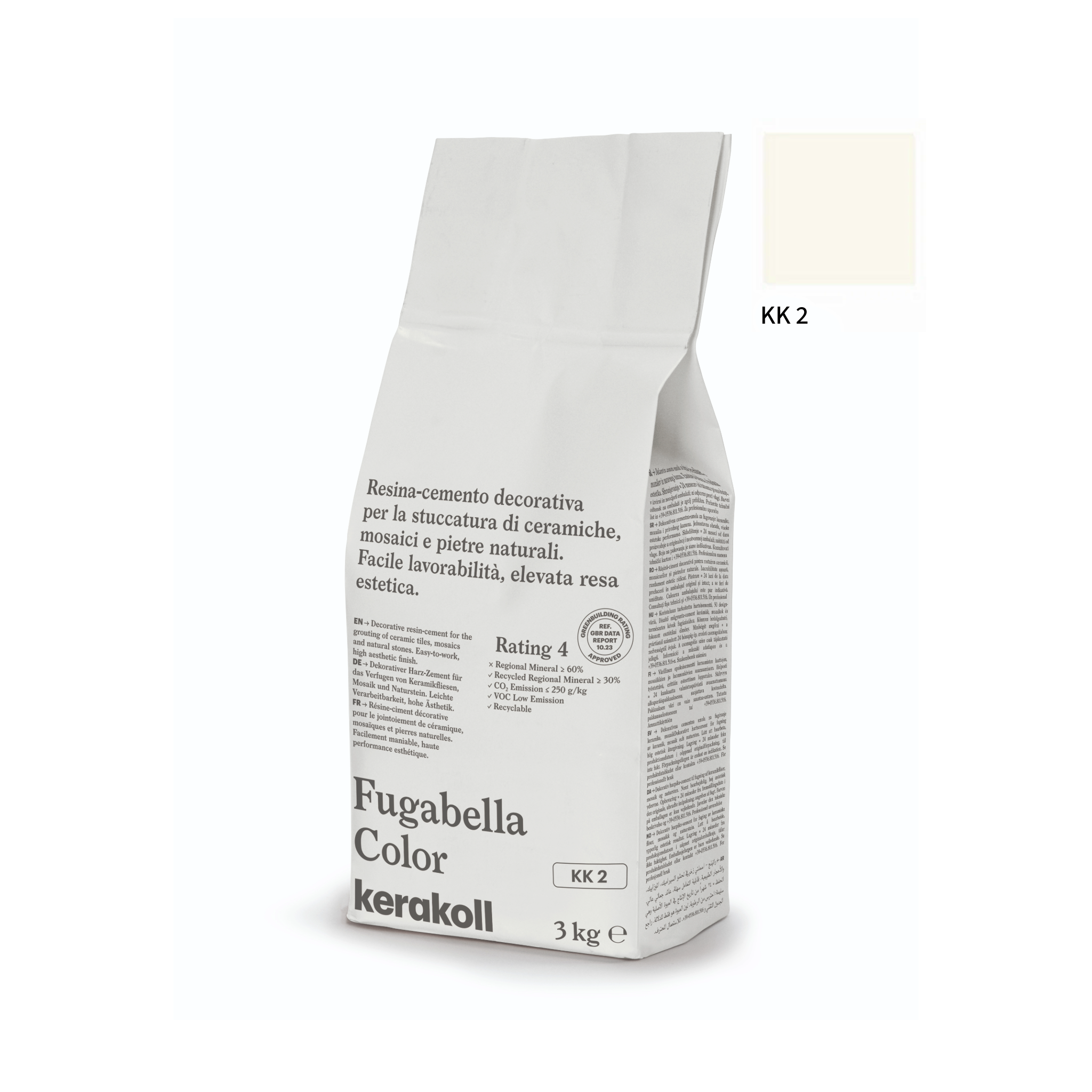 Kerakoll Fugabella Color cementfuge - 50 farver