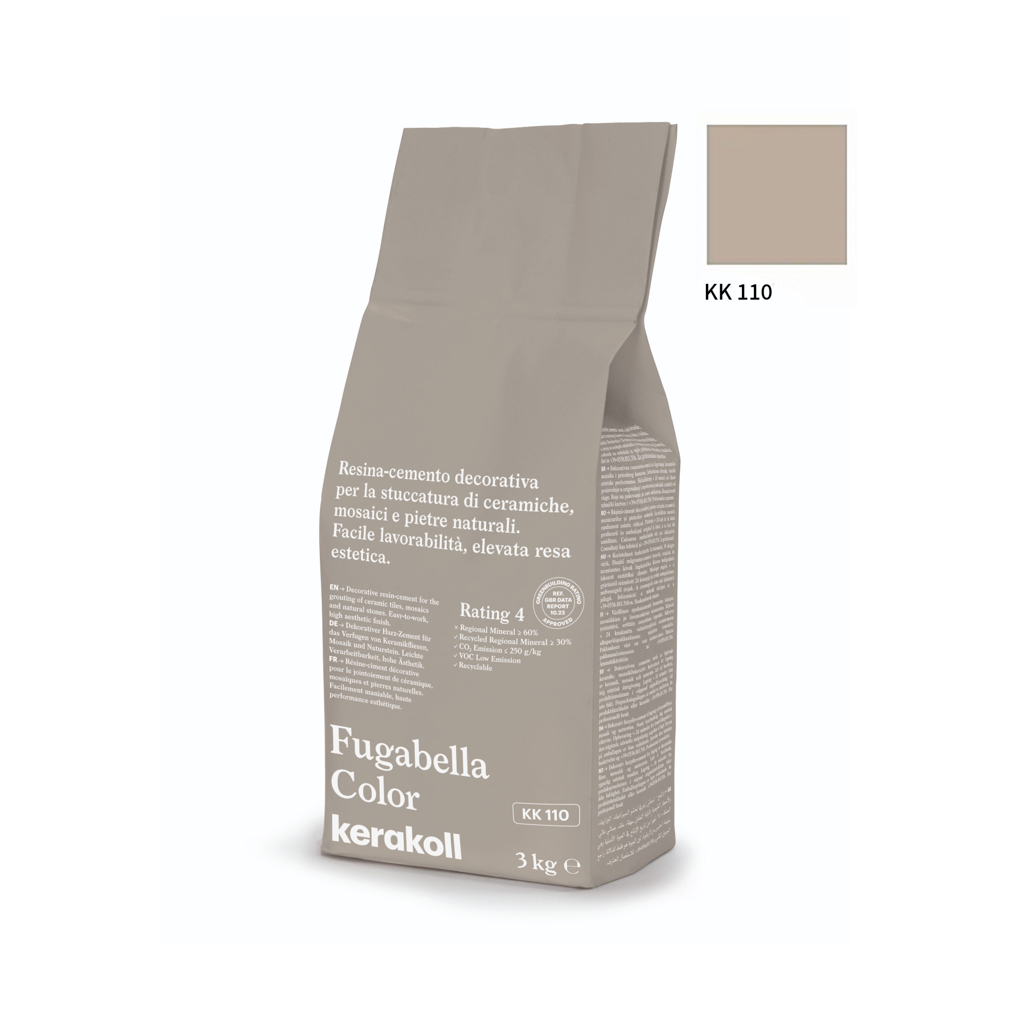 Kerakoll Fugabella Color cementfuge - 50 farver