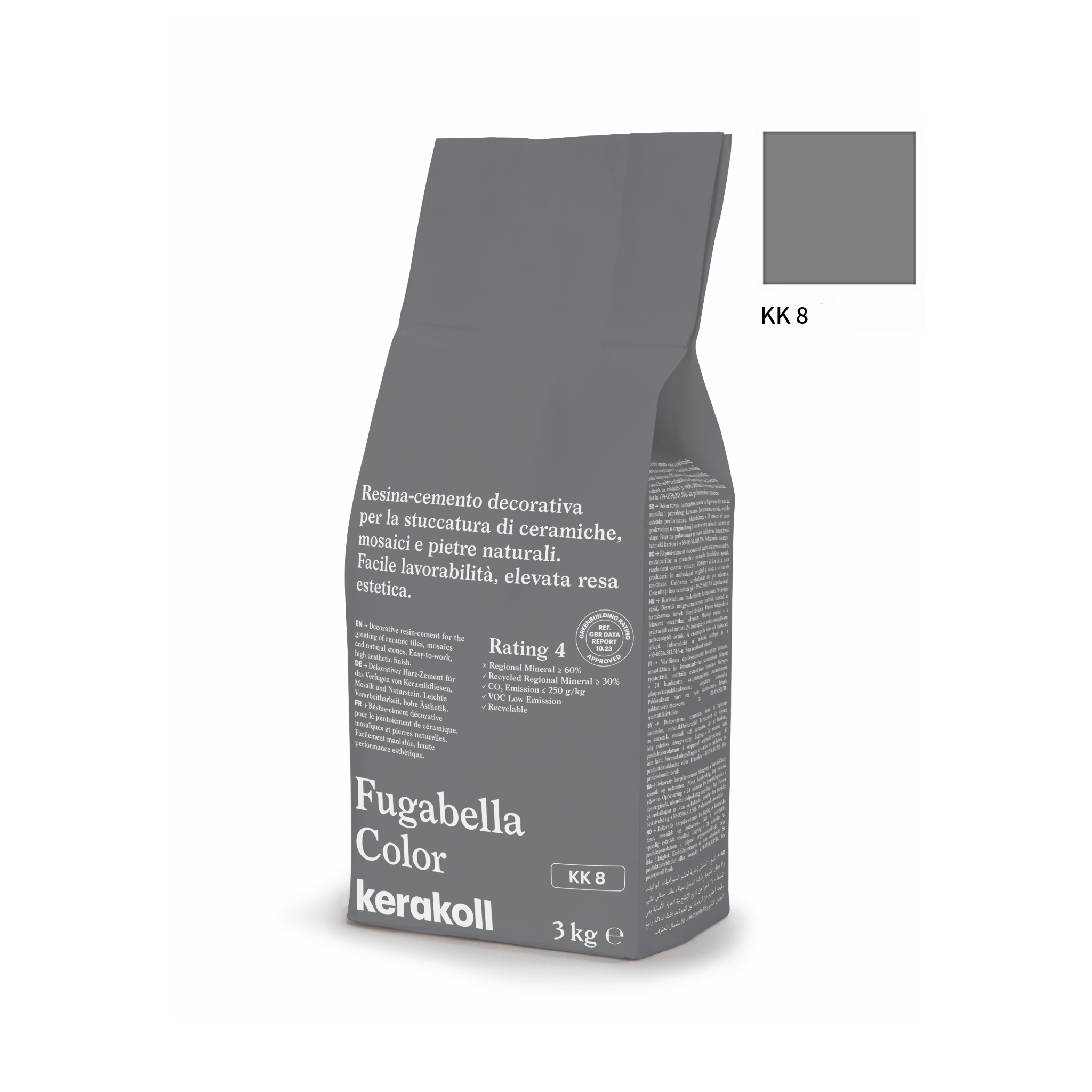 Kerakoll Fugabella Color cementfuge - 50 farver