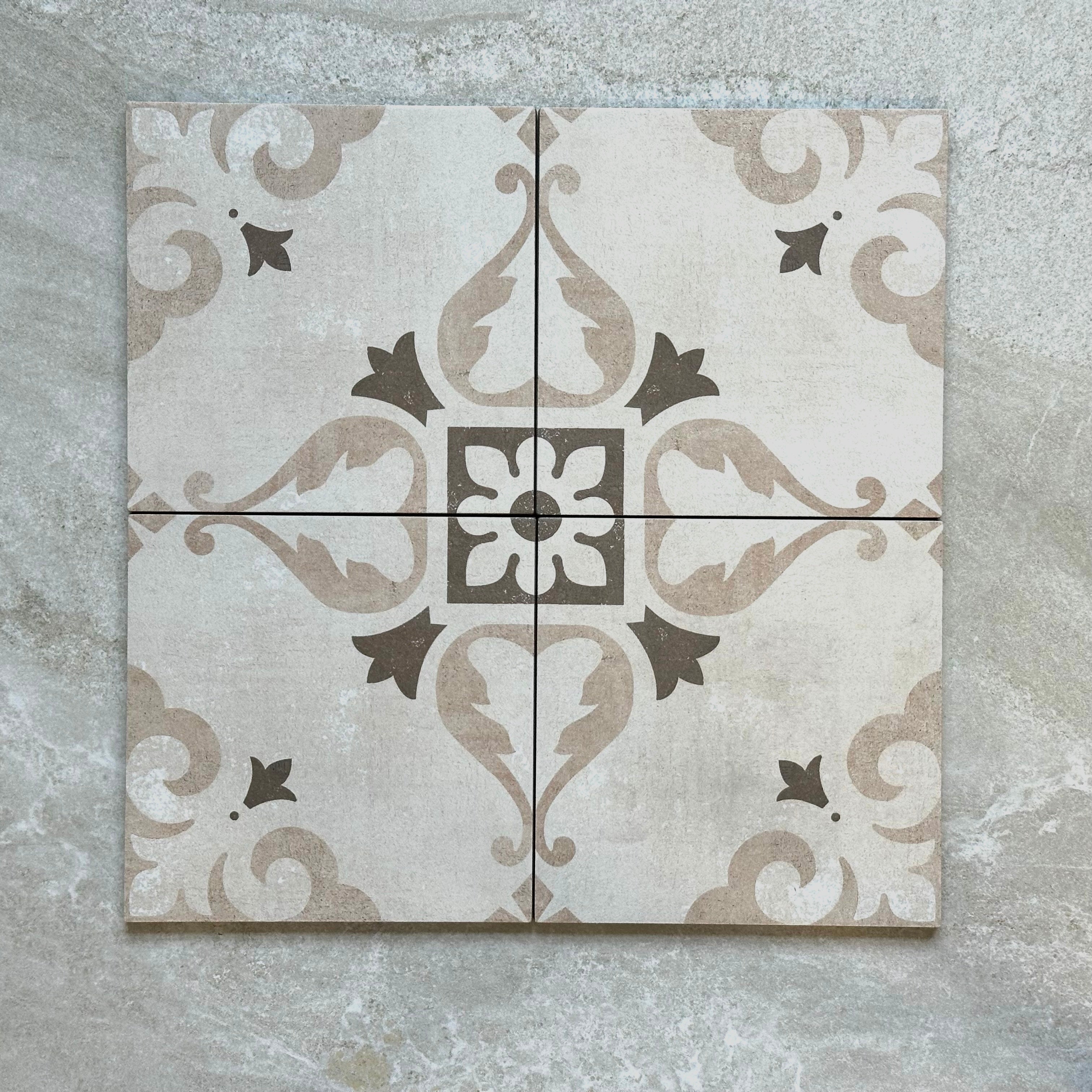 Cemento 2 Beige - 20 x 20 cm (2,4 m2)