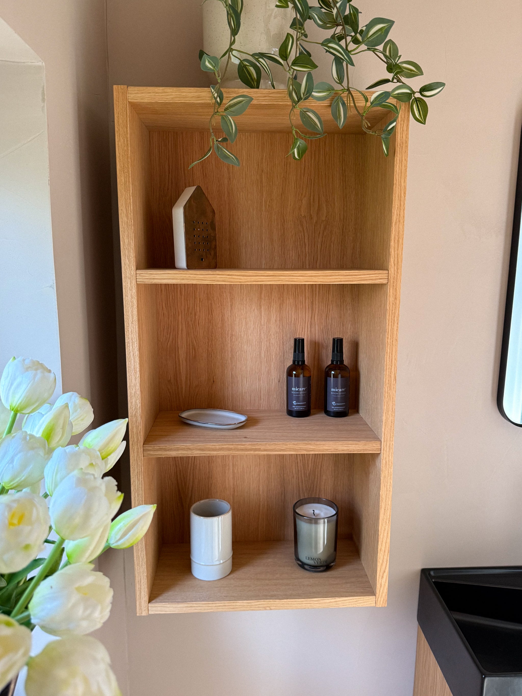 Nr. 4925 Snedker overskab/sideskab - 78 x 40 x 20 cm