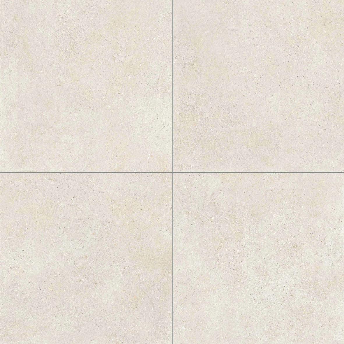 keramisk haveflise i ivory betonlook