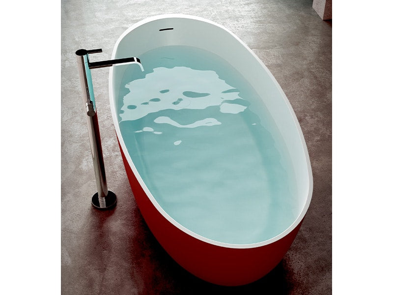 Lazio XL – Fritstående Badekar - 169×79,5