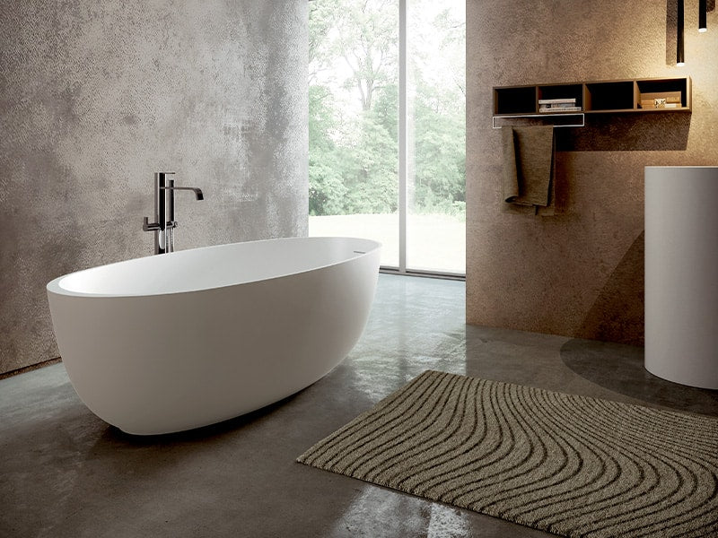 Lazio XL – Fritstående Badekar - 169×79,5