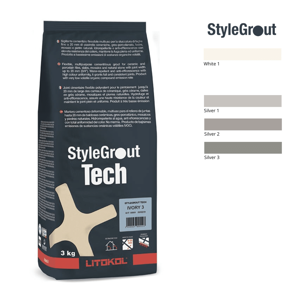 Litokol StyleGrout Tech i kolde toner