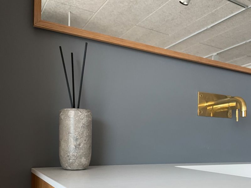 Snedker NATUR rammespejl