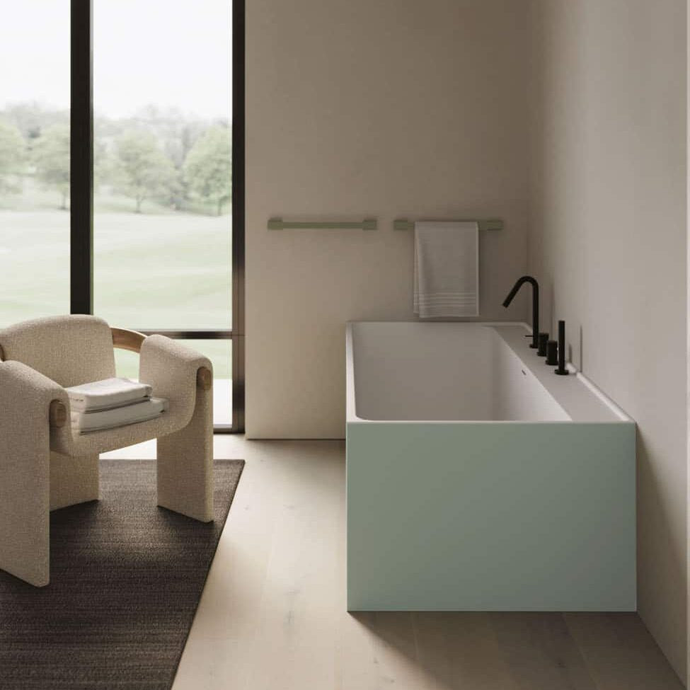 Fritstående badekar med mulighed for tilvalg af farver