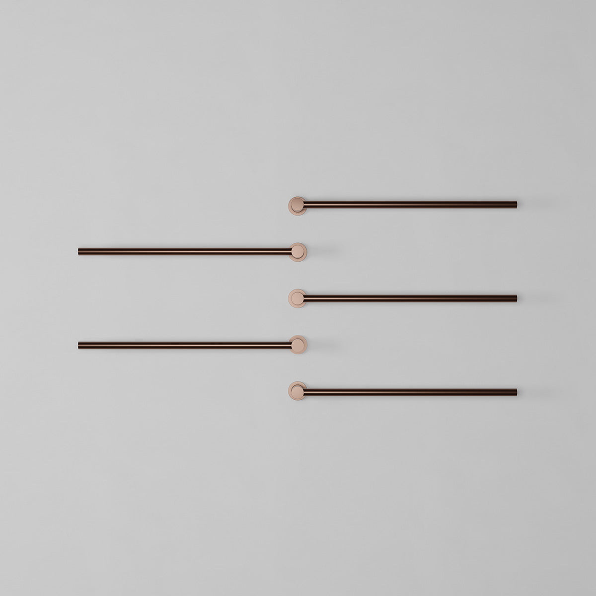 Scandtap Steel Cozied M5-Air 5 håndklædestænger uden el