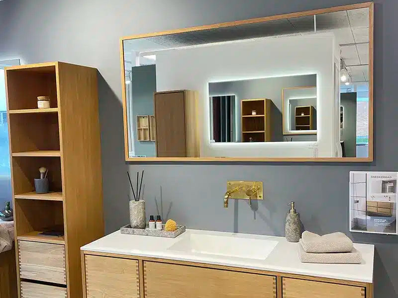 Snedker NATUR rammespejl