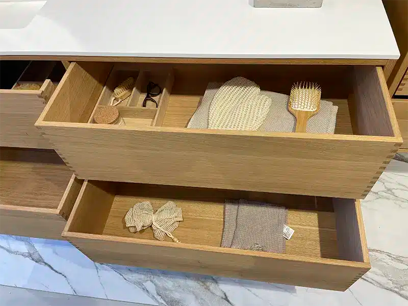 Nr. 4904 Snedker badmøbel 140 cm VENSTRE