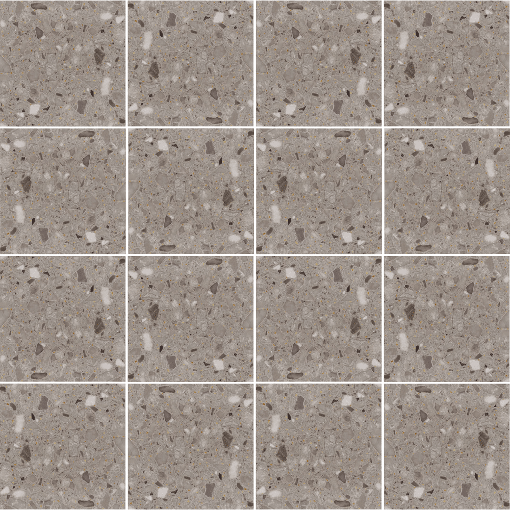 Andy med plain og terrazzolook