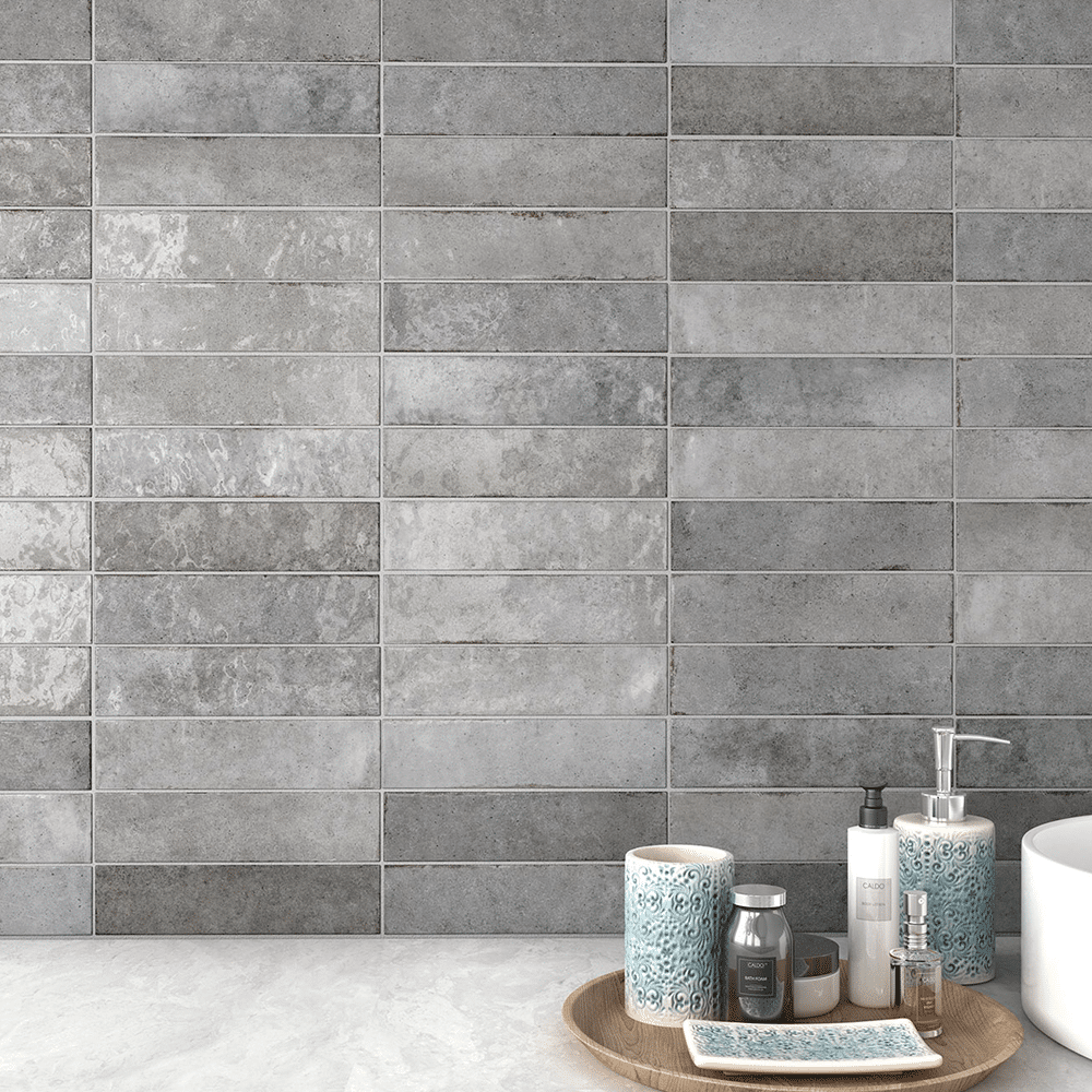 N.Y. flisen i farven Grey