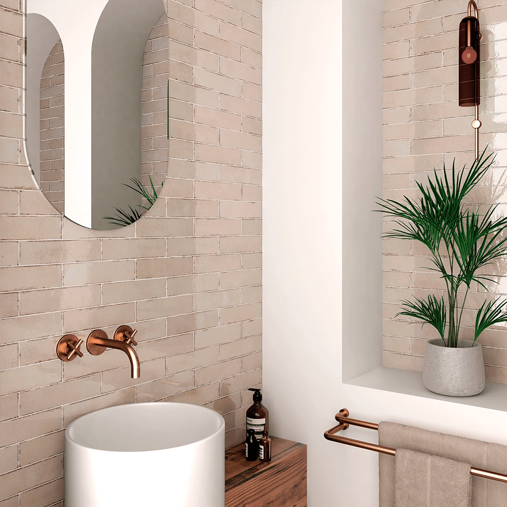 N.Y. flisen i farven Oat