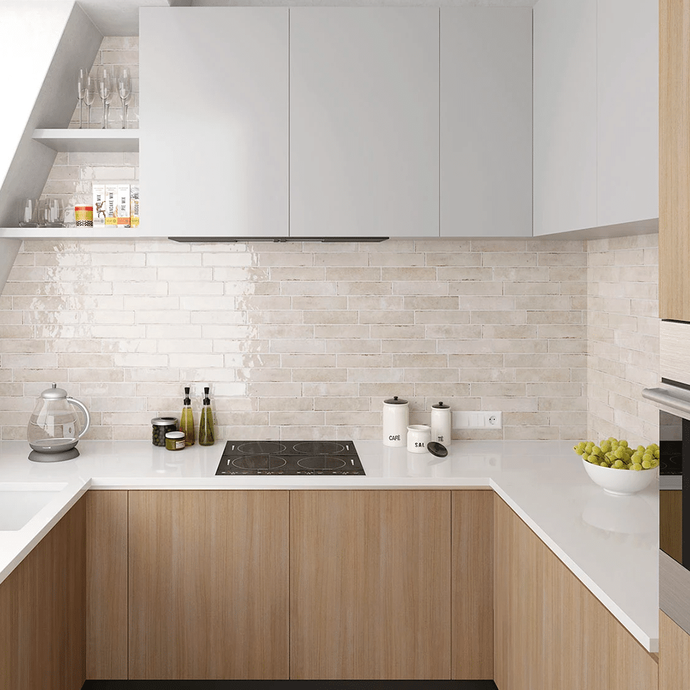 N.Y. flisen i farven Oat