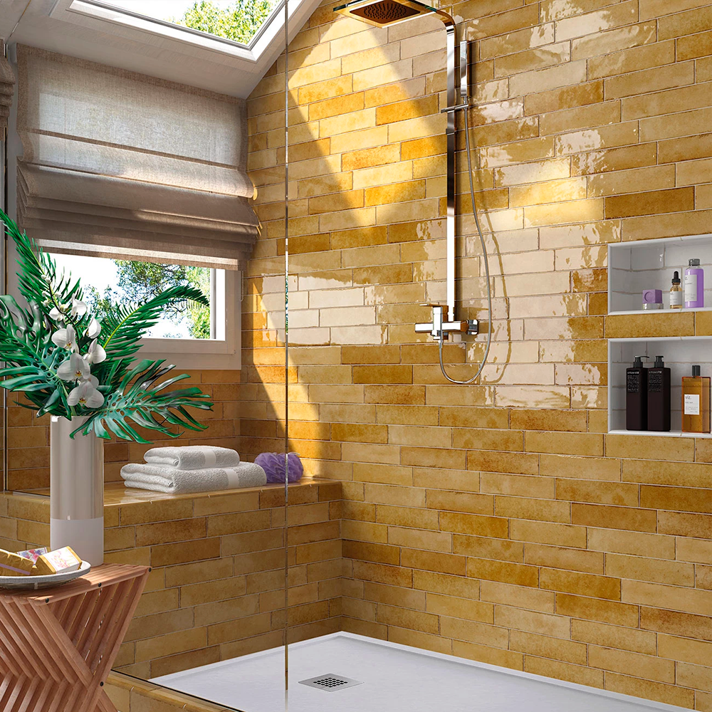 N.Y. flisen i farven Sunny