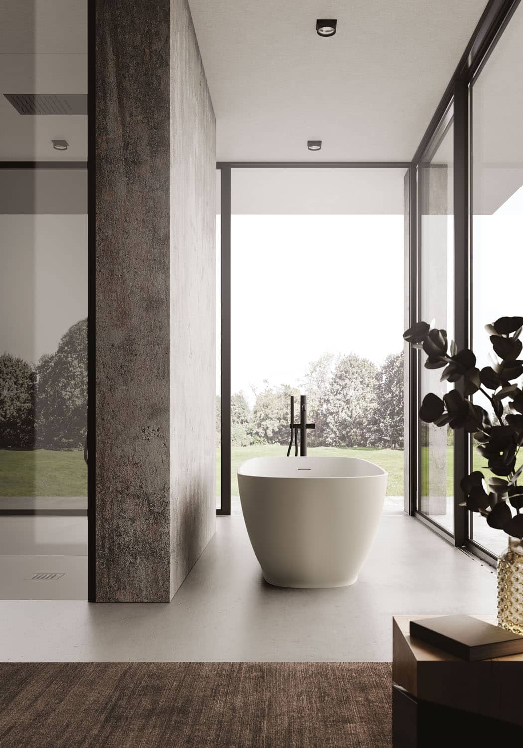 Venezia fritstående badekar i 2 størrelser