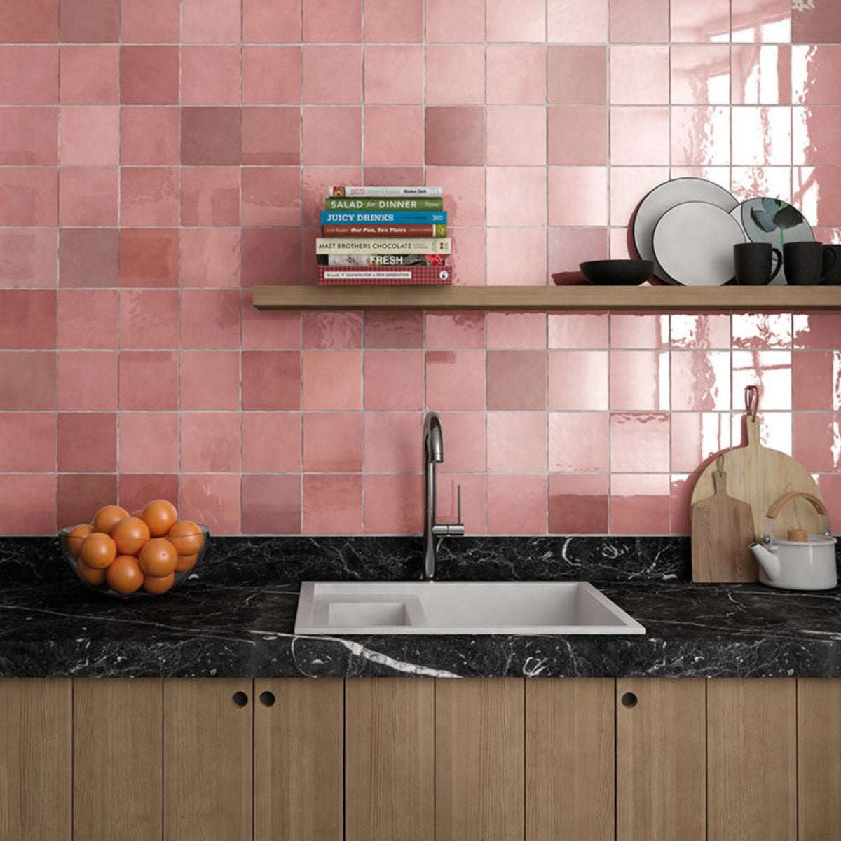 OUTLET - Vintage Pink - 6,5x20 cm (4.00 m2)