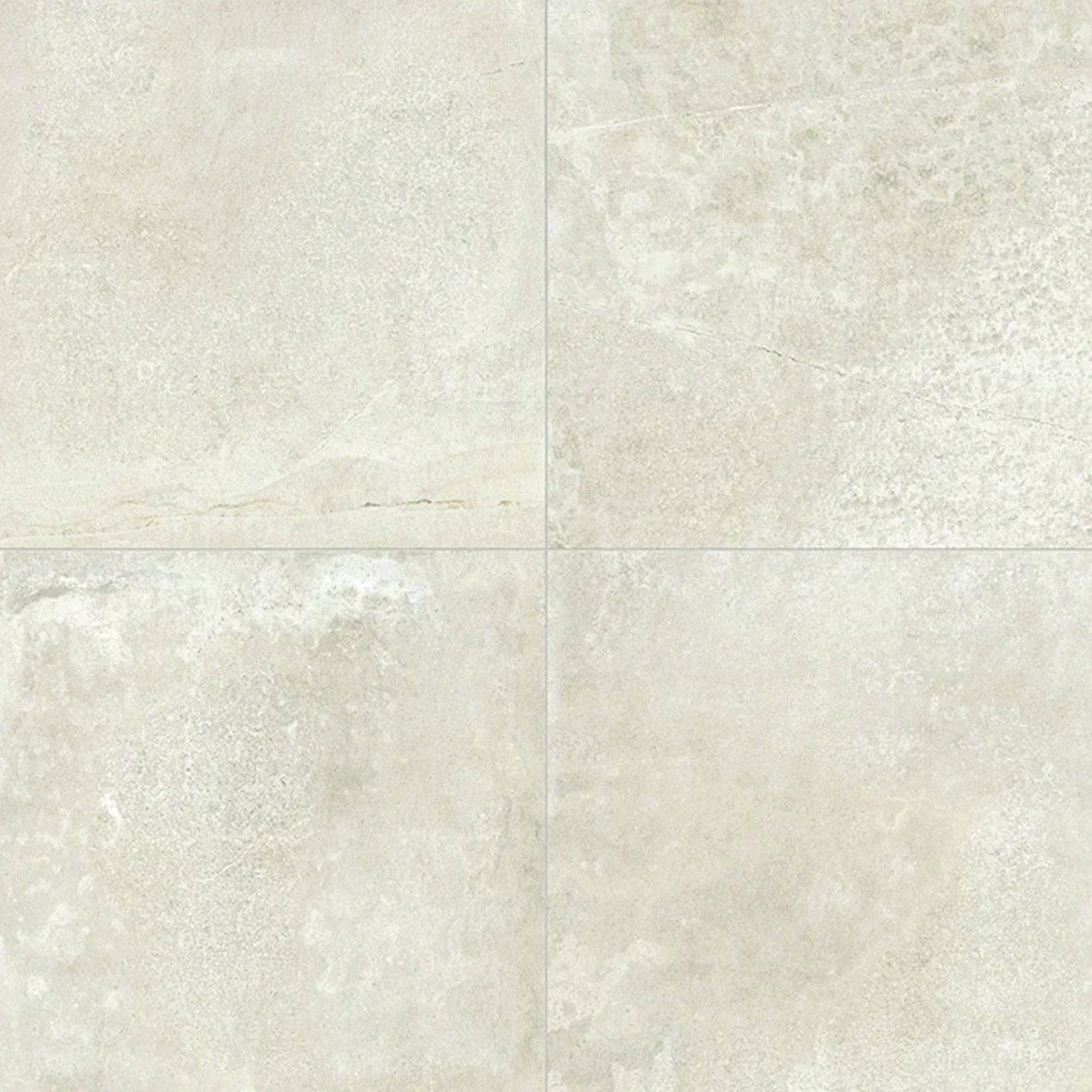 keramisk haveflise i white betonlook