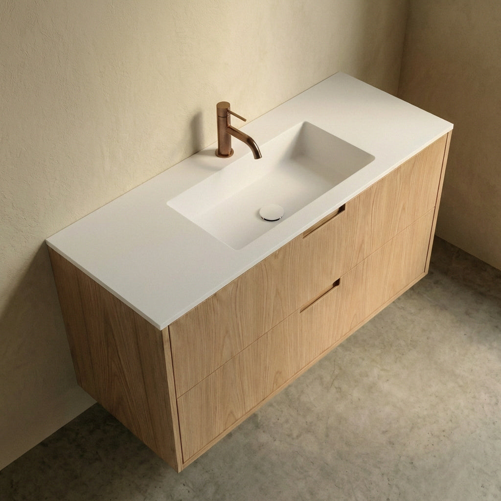 ALMA 3914 Snedker Badmøbel - Lys - 120 x 40 cm