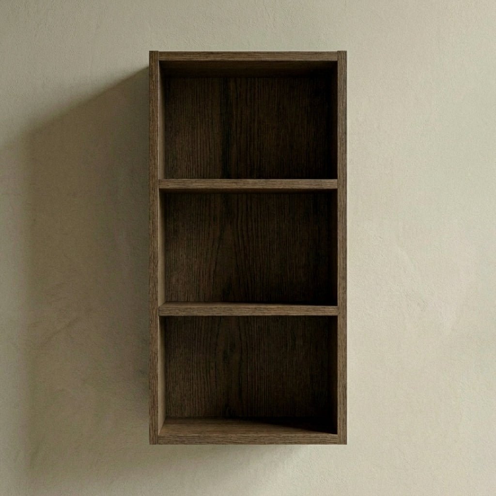 ALMA 3925 Snedker Overskab med Hylder - Mørk - 40 x 78 cm - LIMITED EDITION