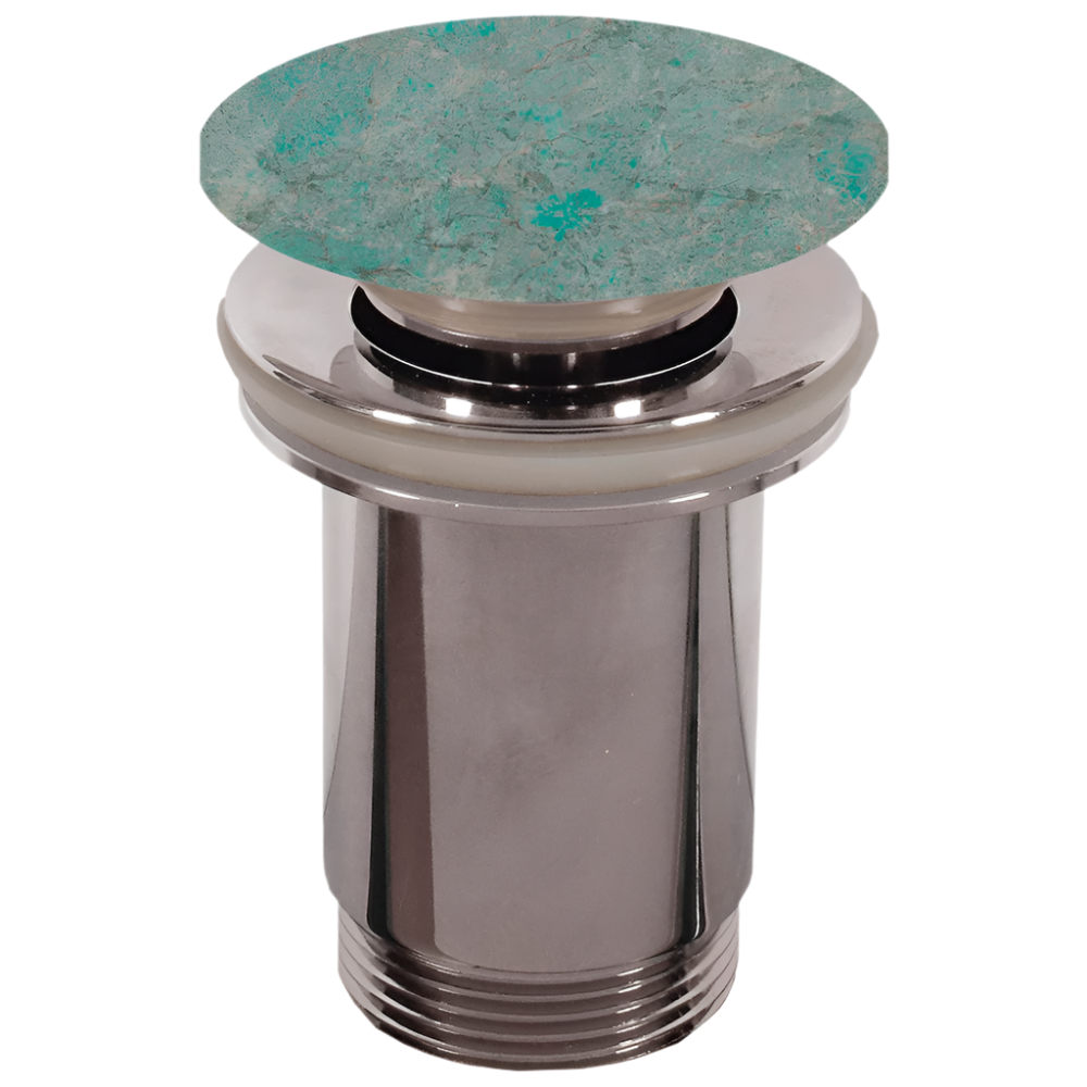 Lavabo bundventil i farven Amazonite