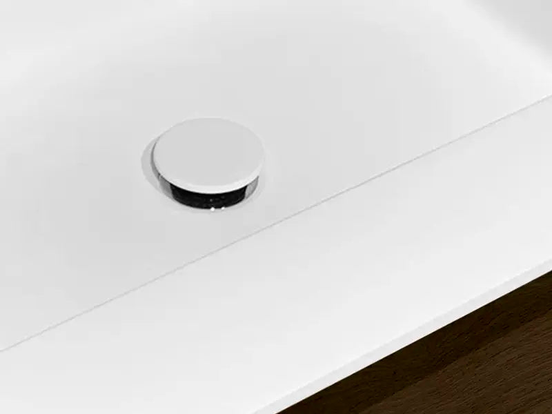 Wood on White Antico 90 cm med 2 skuffer og inkl. vask